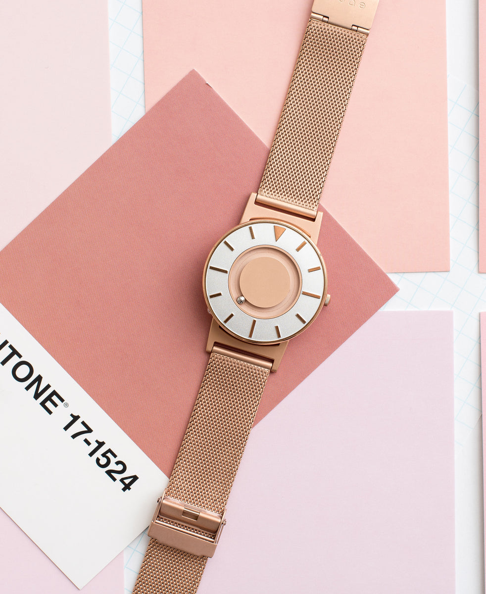 Eone bradley timepiecesメッシュバンドの時計 Bradley Mesh Rose Gold – Eone