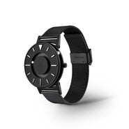 Bradley Polished Mesh Black