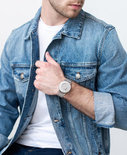 Bradley Mesh Silver 40mm