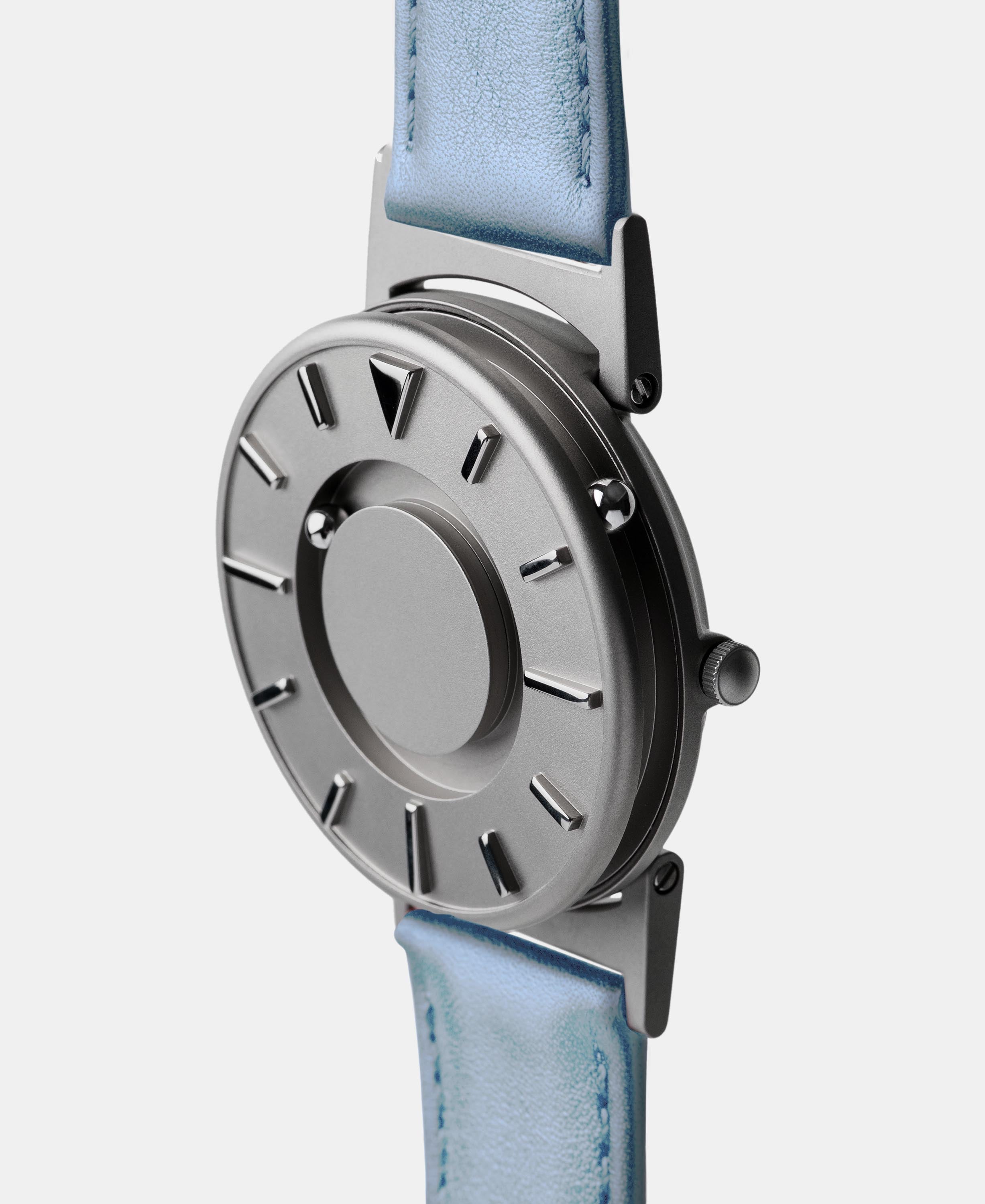 Bradley Leather Sky blue