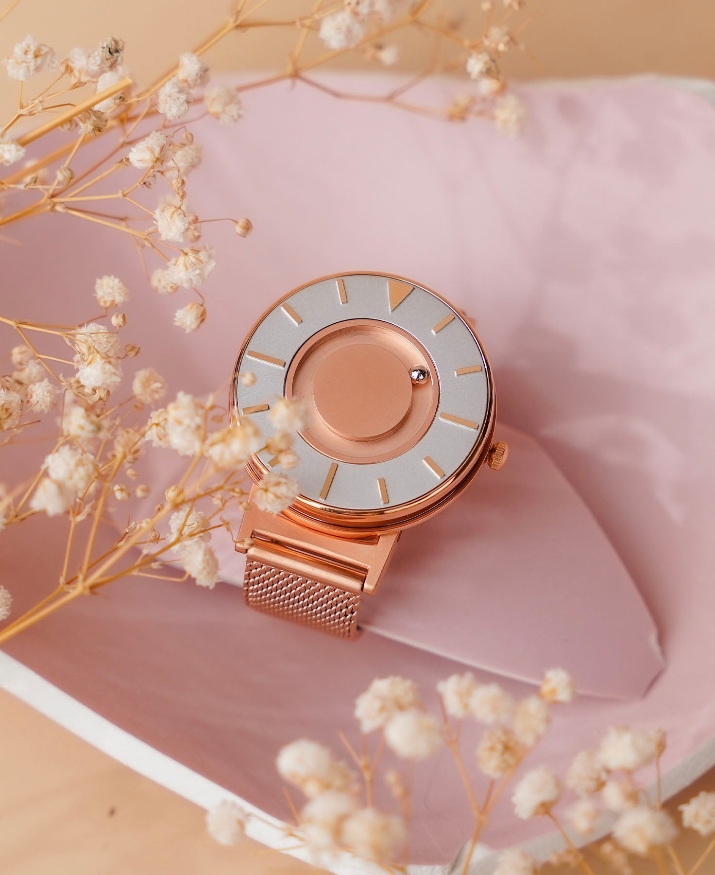 Load image into Gallery viewer, Bradley Mesh Rose Gold 36mm