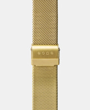 A photo shows the strap lying on a flat surface. One part has a fixed clasp and the other part has an adjustable clasp for a custom fit.
